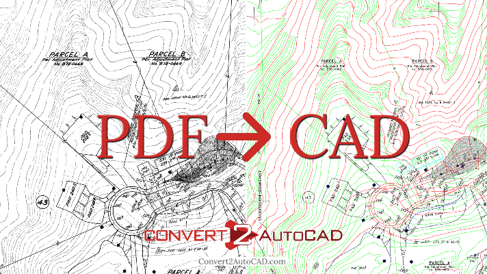 PDF to CAD DWG