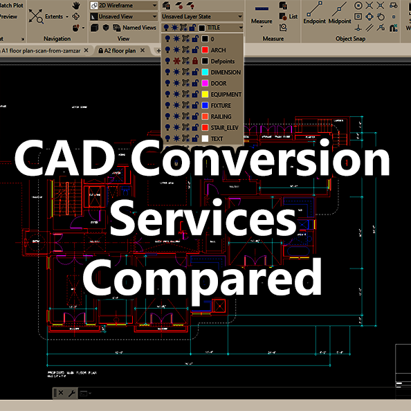 CAD Conversion Services Compared